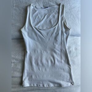 Zara White Tank Top